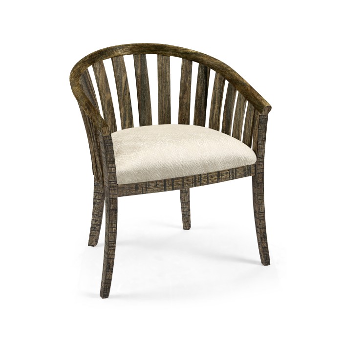 Casual Tub Upholstered Arm Chair