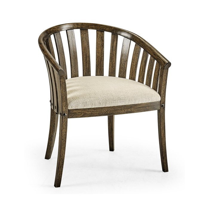 Casual Tub Upholstered Arm Chair