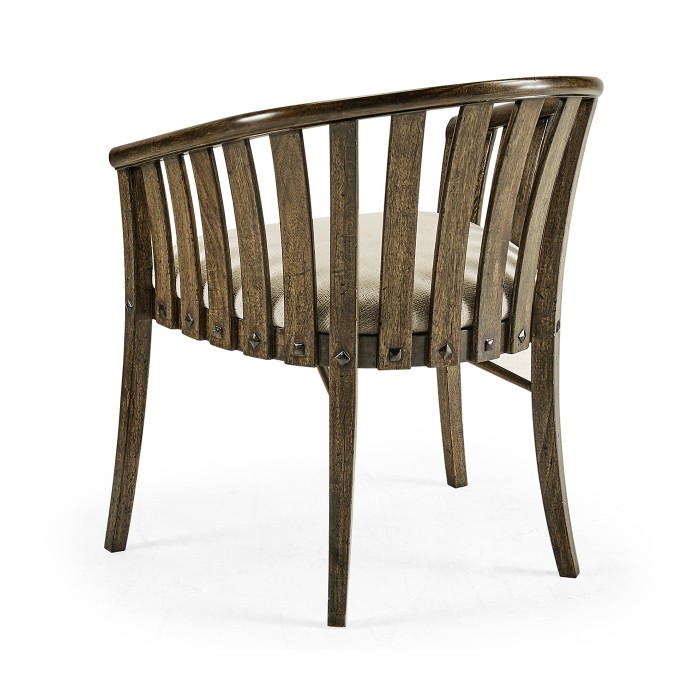 Casual Tub Upholstered Arm Chair