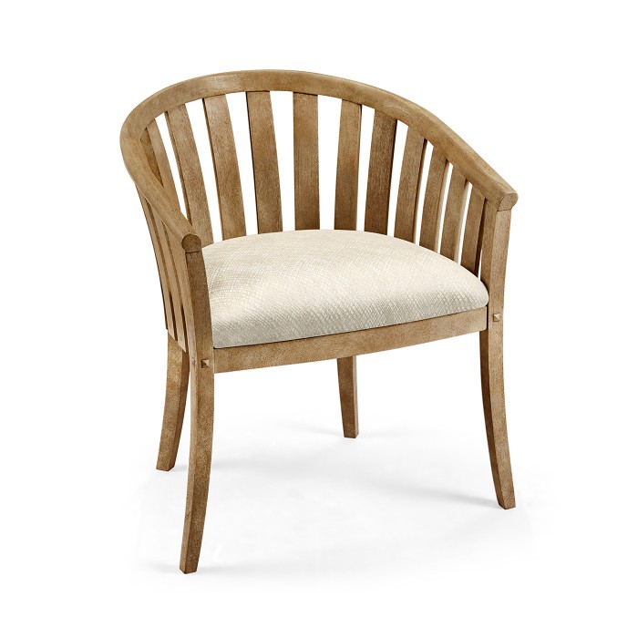 Casual Tub Upholstered Arm Chair