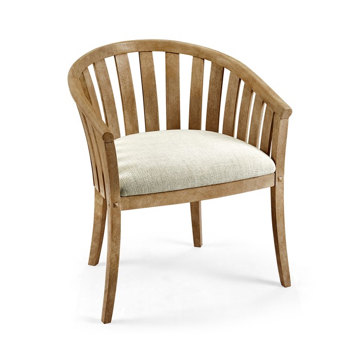 Casual Tub Upholstered Arm Chair