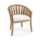 Casual Tub Upholstered Arm Chair