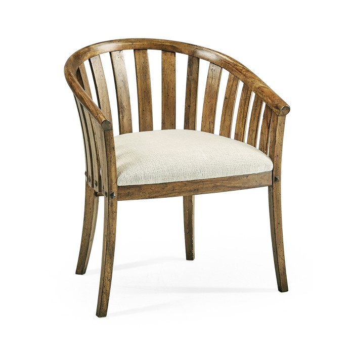Casual Tub Upholstered Arm Chair
