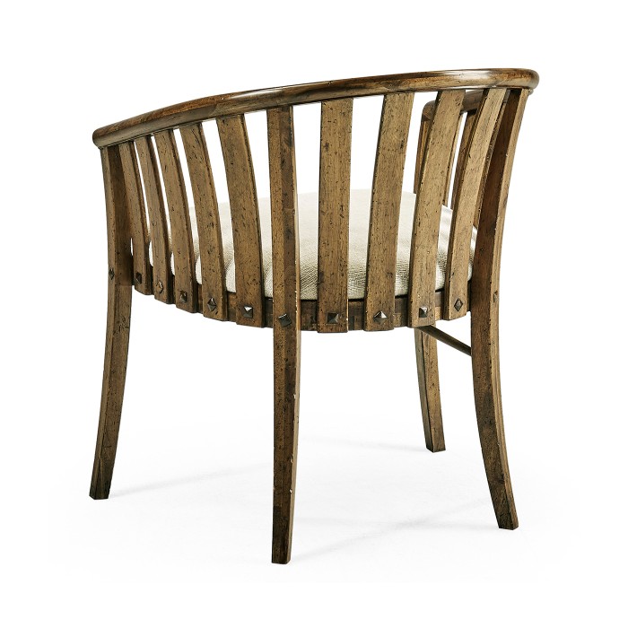 Casual Tub Upholstered Arm Chair