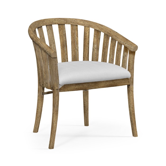 Casual Tub Upholstered Arm Chair