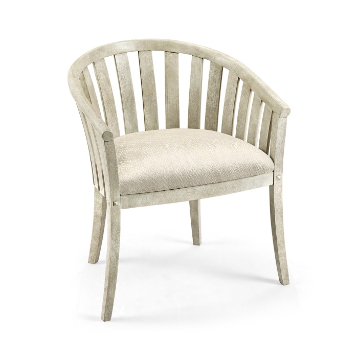 Casual Tub Upholstered Arm Chair
