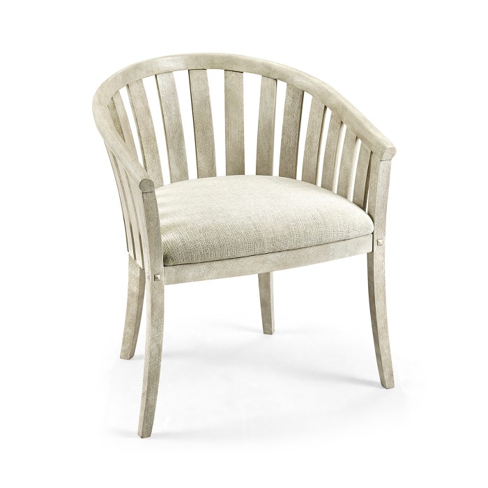 Casual Tub Upholstered Arm Chair