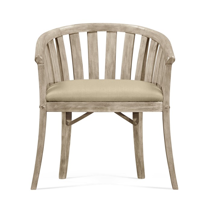 Casual Tub Upholstered Arm Chair