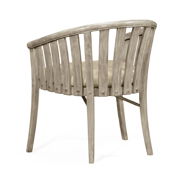 Casual Tub Upholstered Arm Chair