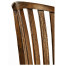 Casual Slat Upholstered Side Chair