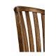 Casual Slat Upholstered Side Chair