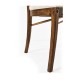 Casual Slat Upholstered Side Chair