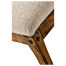 Casual Slat Upholstered Side Chair