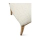 Casual Slat Upholstered Side Chair