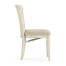 Casual Slat Upholstered Side Chair