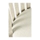 Casual Slat Upholstered Side Chair