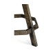Light & Dark Driftwood Side Table with Octagonal Top