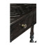 Dark Ale Parquet Double Console Table