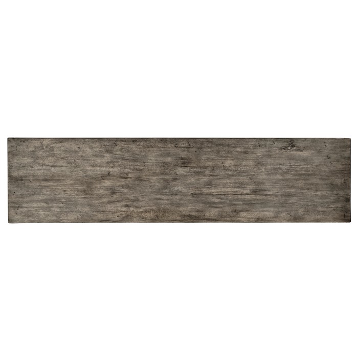 Casual Console Table with Iron Base