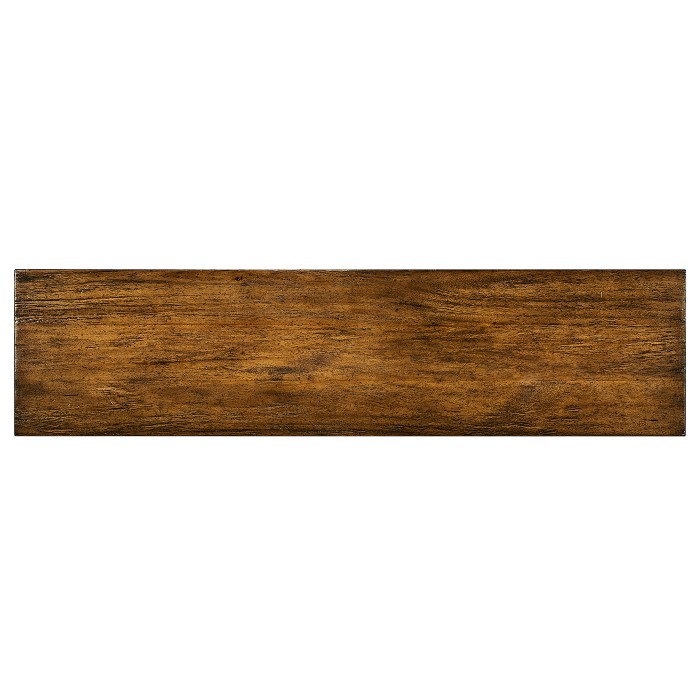 Casual Console Table with Iron Base