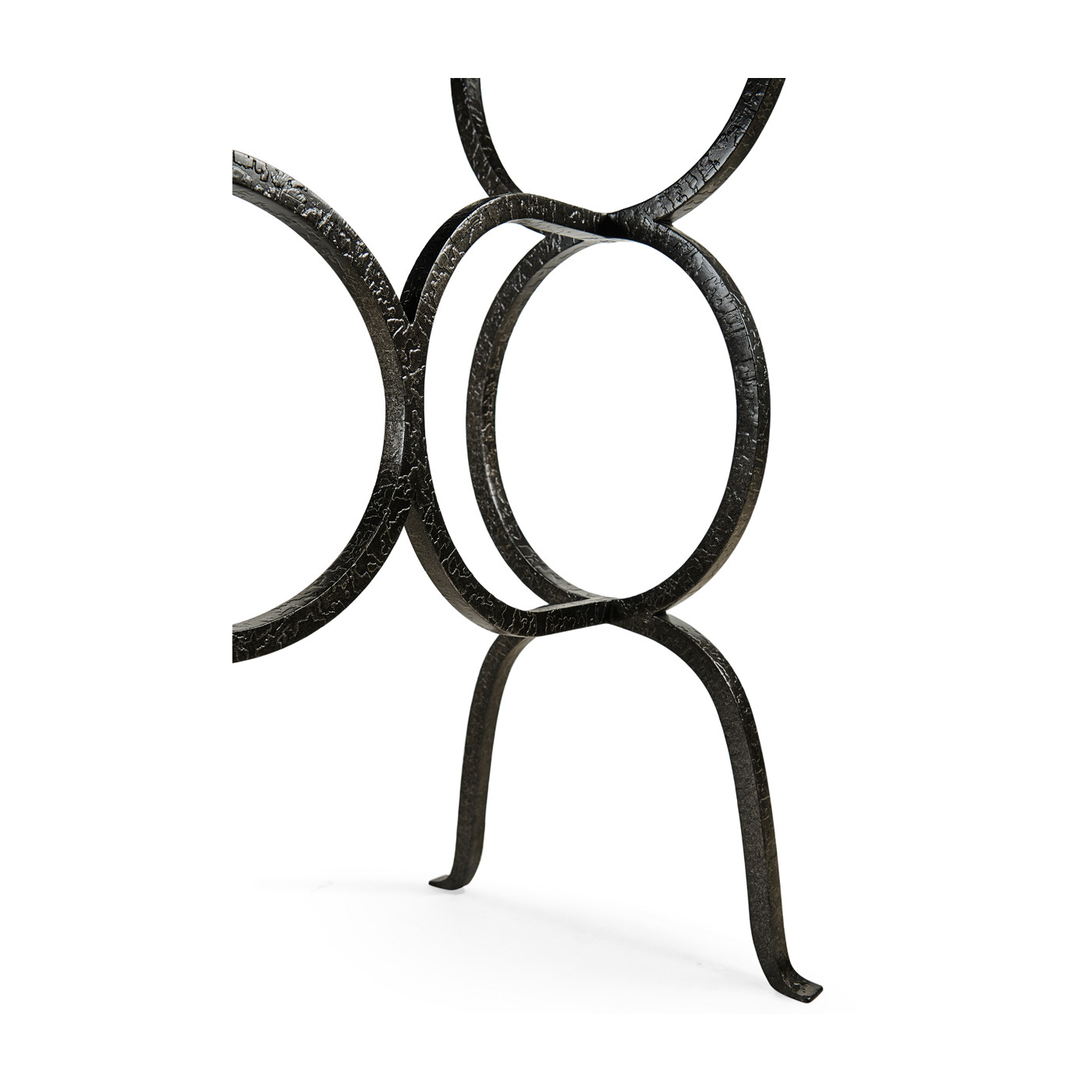 Casual Console Table with Iron Base