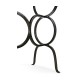 Casual Console Table with Iron Base