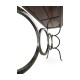 Casual Console Table with Iron Base