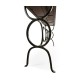 Casual Console Table with Iron Base