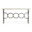 Casual Console Table with Iron Base