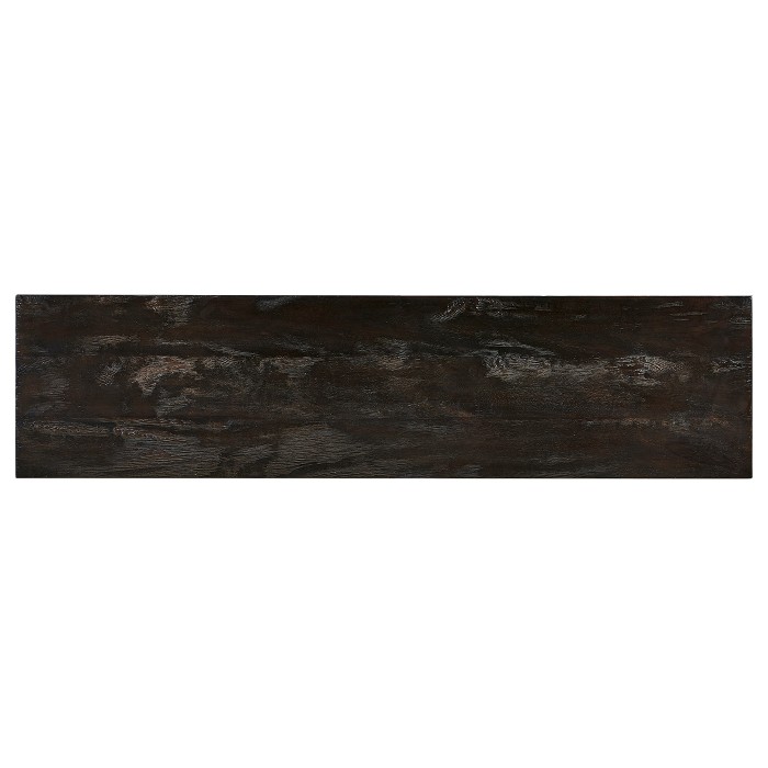 Casual Console Table with Iron Base