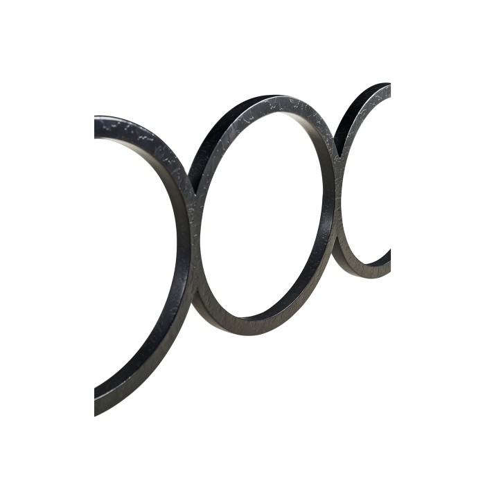 Casual Console Table with Iron Base