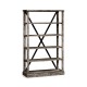 Antique Dark Grey Étagère or Bookcase