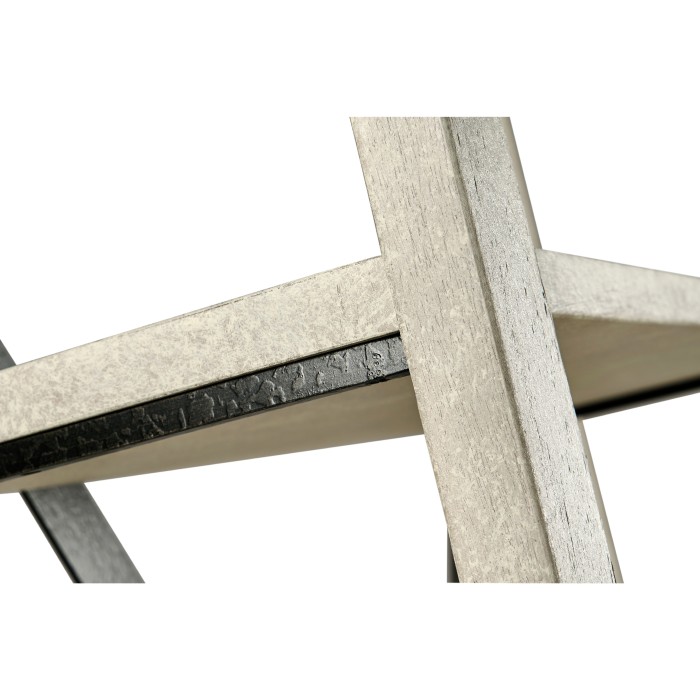 Whitewash Driftwood Étagère or Bookcase