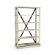 Whitewash Driftwood Étagère or Bookcase