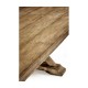 Casual Accents Solid Wood Dining Table 90