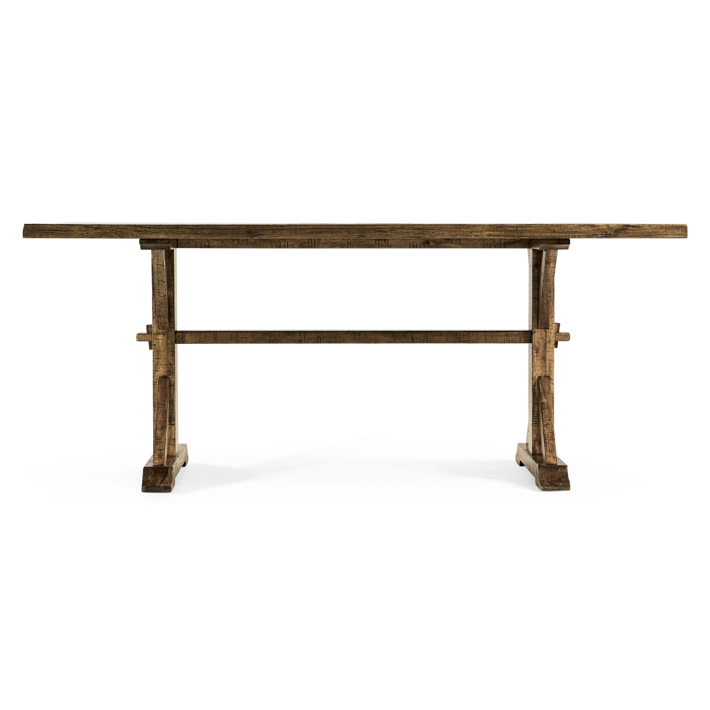 Solid Medium Driftwood Dining Table 72