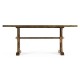 Solid Medium Driftwood Dining Table 72
