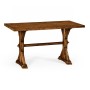 Solid Country Walnut Dining Table 54