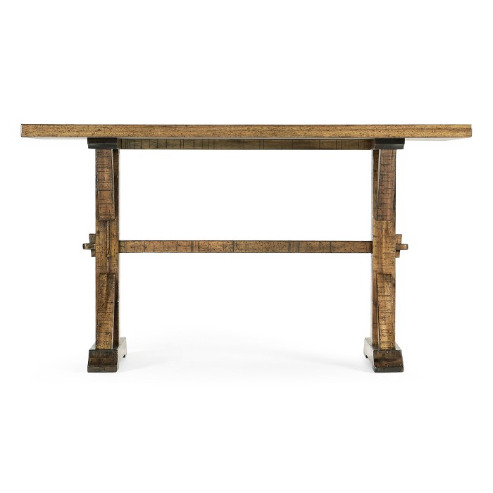 Solid Medium Driftwood Dining Table 54