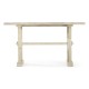Solid Whitewash Driftwood Dining Table 54