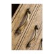 Plank Medium Driftwood Low Cabinet & Wine Rack with Strap Handles