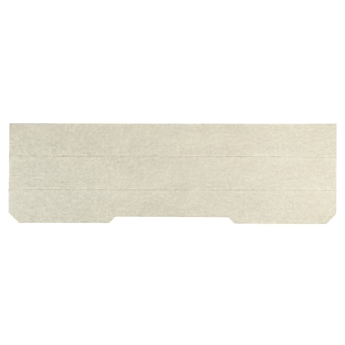 Plank Whitewash Driftwood Low Cabinet & Wine Rack with Strap Handles