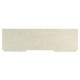 Plank Whitewash Driftwood Low Cabinet & Wine Rack with Strap Handles