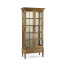 Casual Plank Medium Driftwood Tall Glazed Cabinet