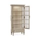 Casual Plank Rustic Grey Tall Glazed Cabinet