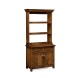 Plank Country Walnut Narrow Dresser with Strap Handles