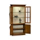 Plank Country Walnut Tall Bookcase with Strap Handles