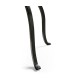 Round Dark Ale & Iron Side Table