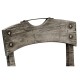 Casual Planked Dining Arm Chair