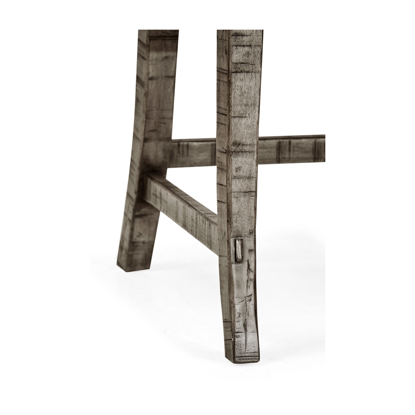 Casual Planked Dining Arm Chair